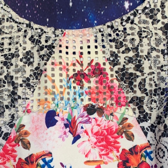 Truly Me- Girl’s Floral Print Dress size 12 - Picture 6 of 7